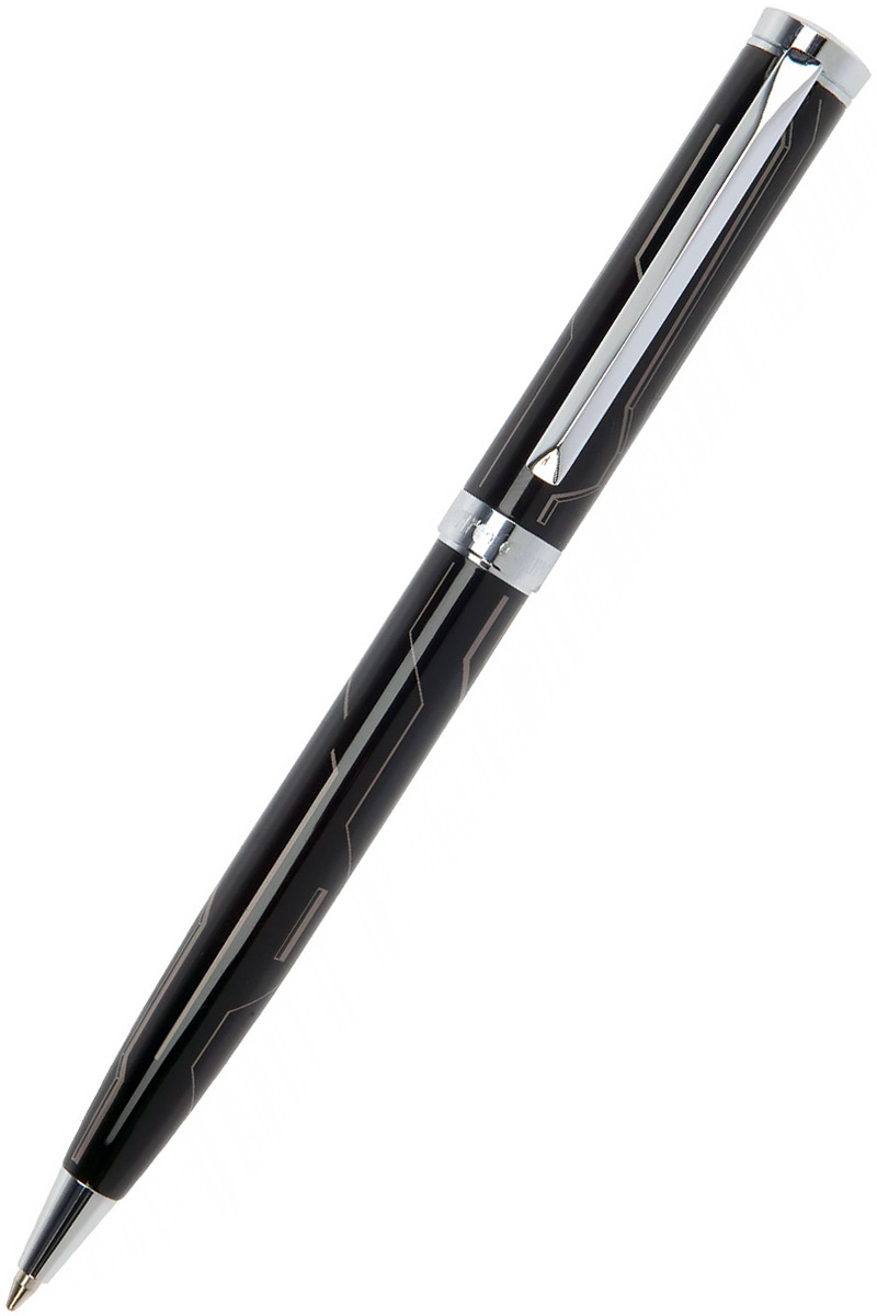PC1024BP Шариковая ручка "Pierre Cardin"  Evolution корпус латунь и лак, отд и дет дизайна - хром.