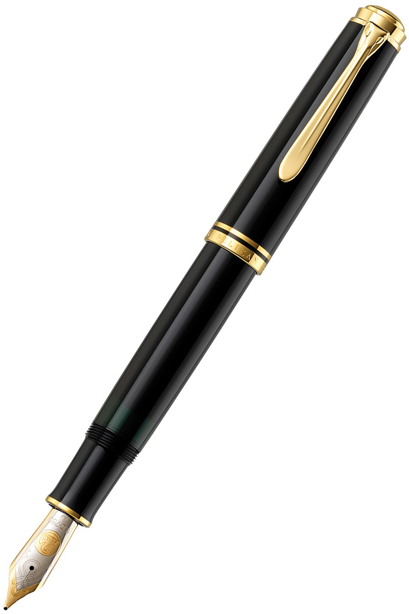 Перьевая ручка Pelikan Souveraen M 1000 (987396) черный (M)