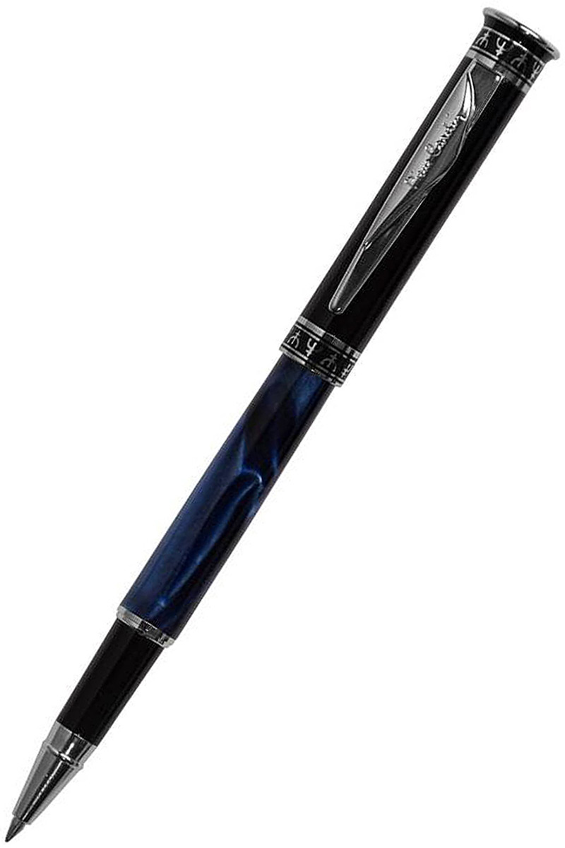 PC2411RP Роллерная ручка Pierre Cardin Gamme Specia. цвет - чёрный, корпус - латунь.