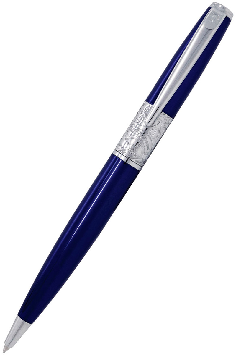 PC2206BP Шариковая ручка Pierre Cardin Baron. цвет - синий, корпус - латунь.