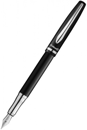 Перьевая ручка Pelikan Jazz Elegance Black, M - фото №1