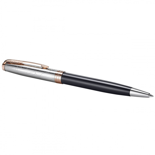 Шариковая ручка Parker Sonnet Special Edition 2018 Stratum Grey PGT - фото №2