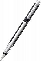 Перьевая ручка Pelikan Elegance Pura P40 (904896) черный/серебристый (EF)