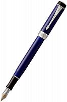 Перьевая ручка Parker Duofold F74 International Blue/Black CT (1947985)