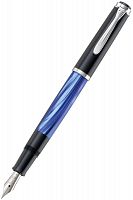Перьевая ручка Pelikan Elegance Classic M205 (801973) Blue-Marbled (M)
