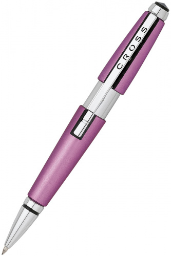 Ручка-роллер Cross Edge Tender Rose, розовая смола/хром - фото №1
