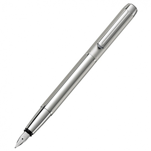 Перьевая ручка Pelikan Elegance Pura P40 Silver, EF - фото №2