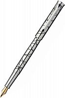 PC1028FP Перьевая ручка Pierre Cardin Evolution. цвет - серебристый, корпус латунь.