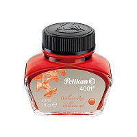 Флакон с чернилами Pelikan INK 4001 78 (301036) Brilliant Red красные. 30мл