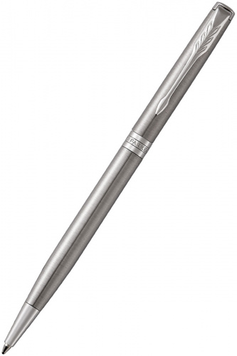 Шариковая ручка Parker Sonnet Slim 2017 Stainless Steel CT - фото №1