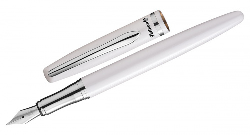 Перьевая ручка Pelikan Jazz Elegance Pearl White, M - фото №2