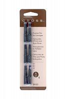 Картридж с чернилами для перьевой ручки Cross 8920 синий (6шт)