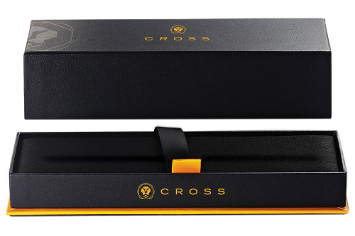 Перьевая ручка Cross Century Classic Black GT M, чёрный/золото - фото №6