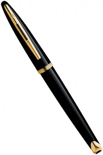 Ручка-роллер Waterman Carene Black Sea GT, чёрный лак - фото №2