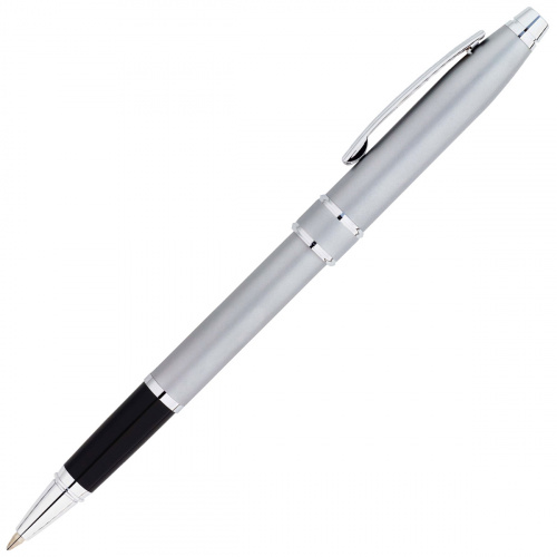 Ручка-роллер Cross Stratford Satin Chrome, матовый хром/хром - фото №2