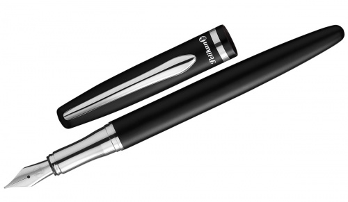 Перьевая ручка Pelikan Jazz Elegance Black, M - фото №2