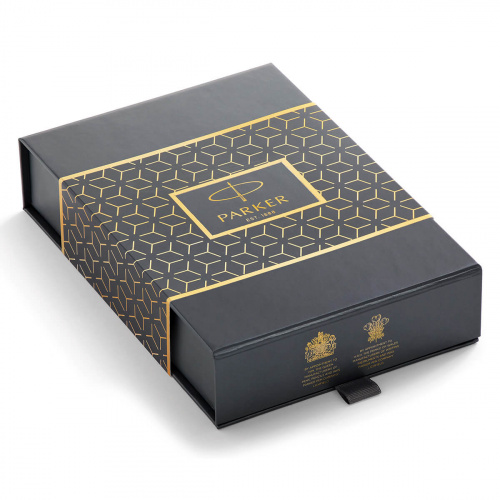 Подарочный набор: шариковая ручка Parker Sonnet Laque Black СT и чехол для ручки - фото №6